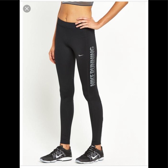 Nike Pants - Nike Power Flash Essential Running Tights NWT
